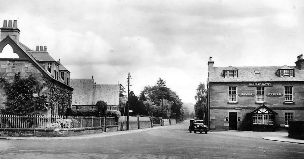 Tour Scotland Photographs Old Photograph Forfar Road Coupar Angus Scotland