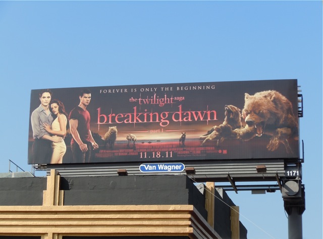 Twilight Breaking Dawn Part 1 billboard