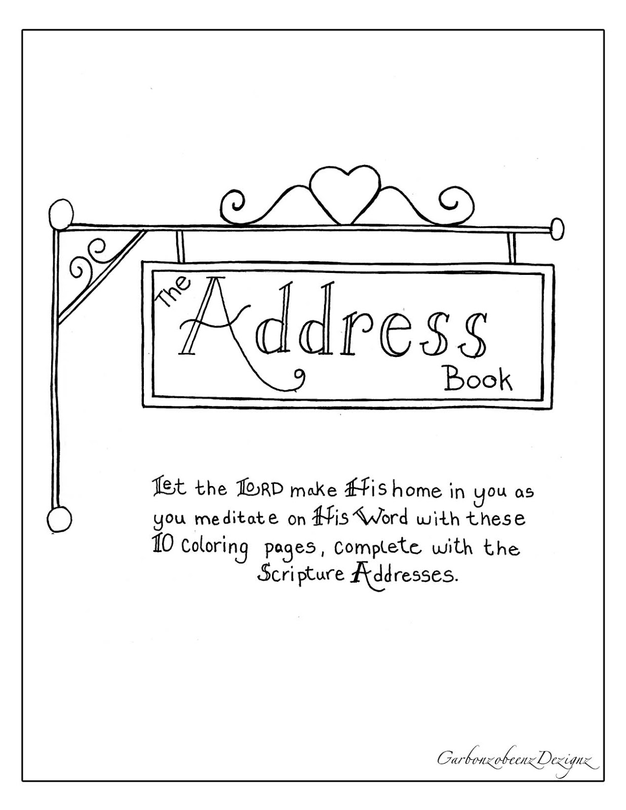 contact book covering