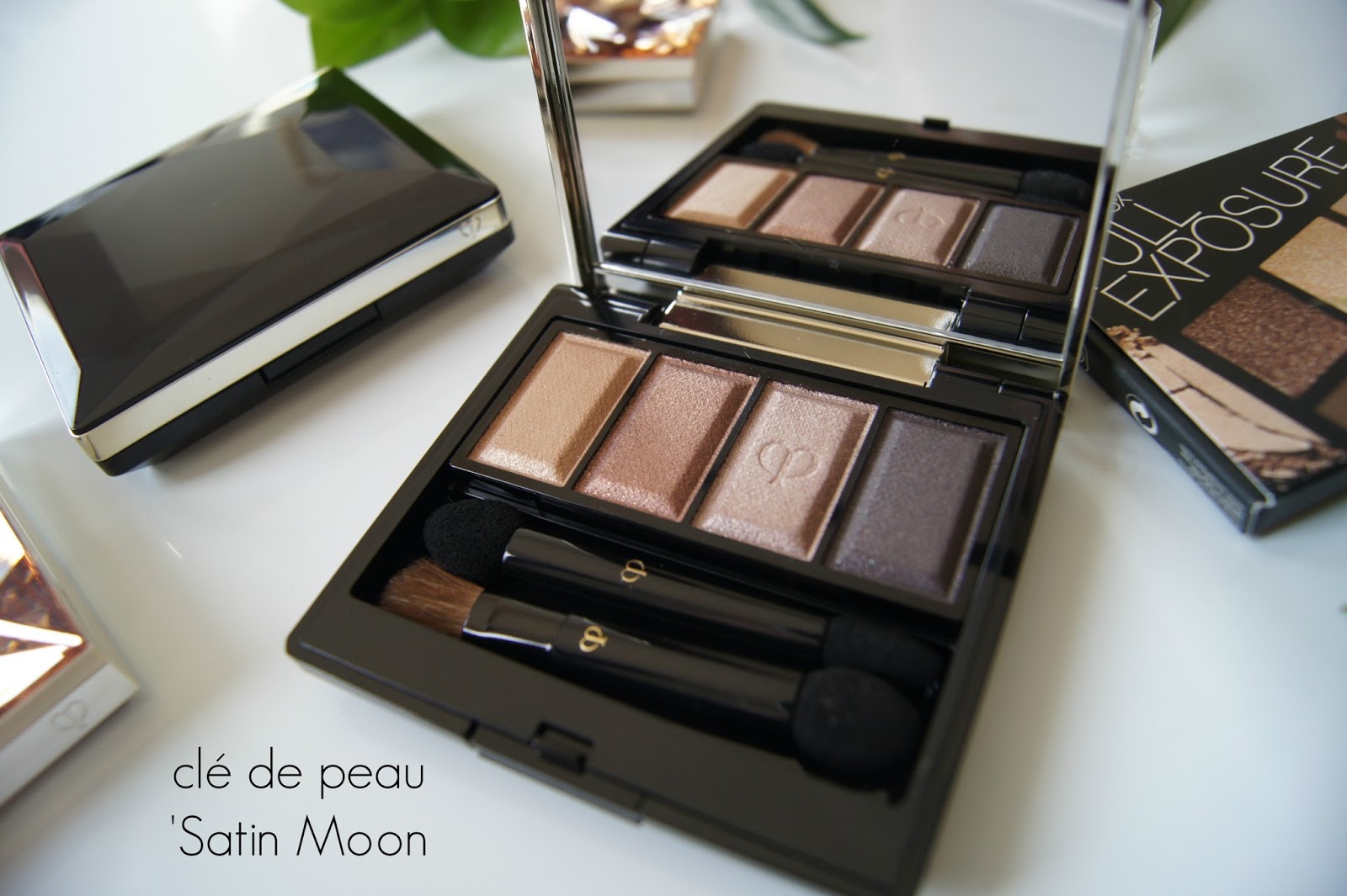 Cle De Peau eyeshadow reviewBaby Universe and Satin Moon Expat Make