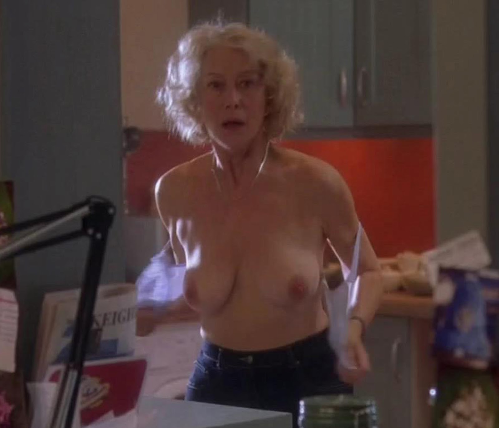 Nude skinny women with big tits Helen mirren hot tits
