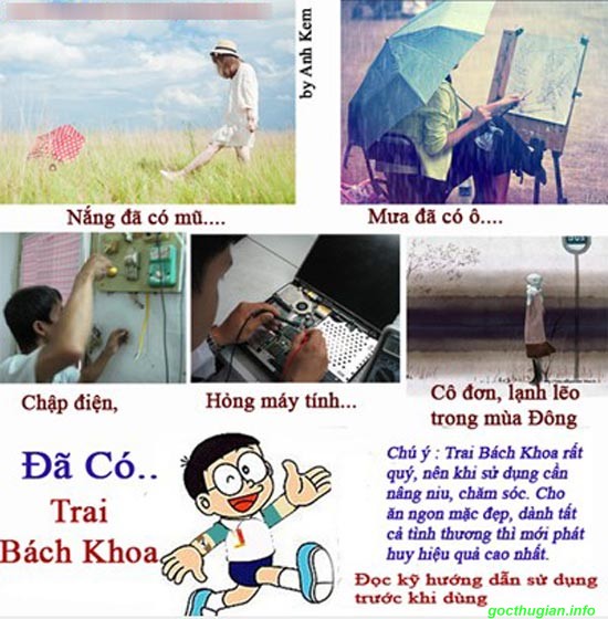 Đôrêmon chế -sôi rương mới biết mình đẹp trai hơn nhiều