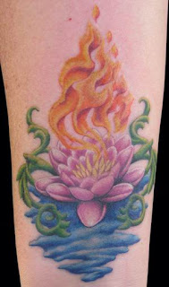 Lotus Flower Tattoos, Tattooing