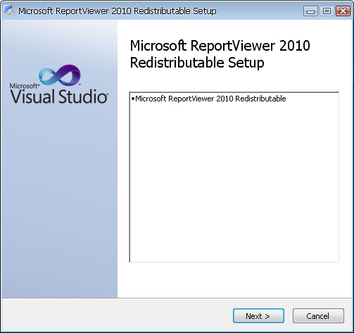 How to install the microsoft report viewer redistributable 