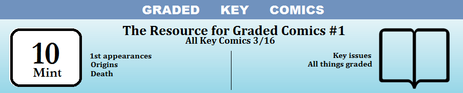 Graded Key Comics