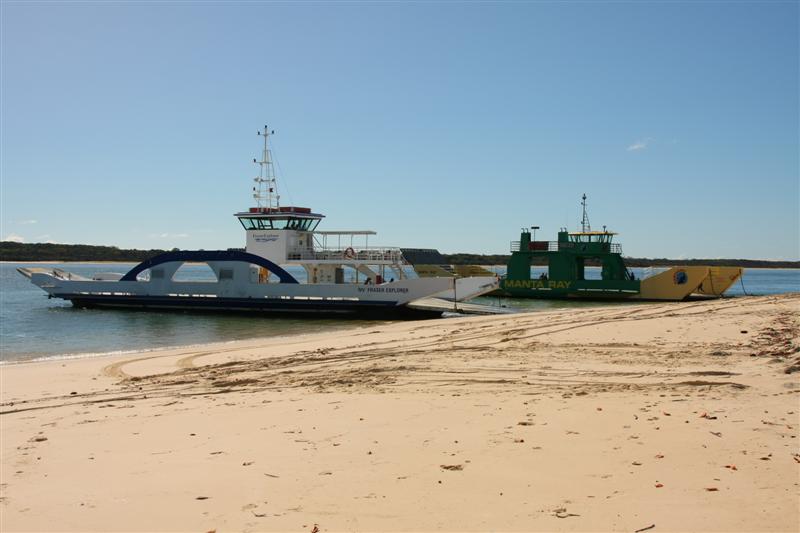 Seashalia: Arriving at Hervey Bay 15-16th June 2011