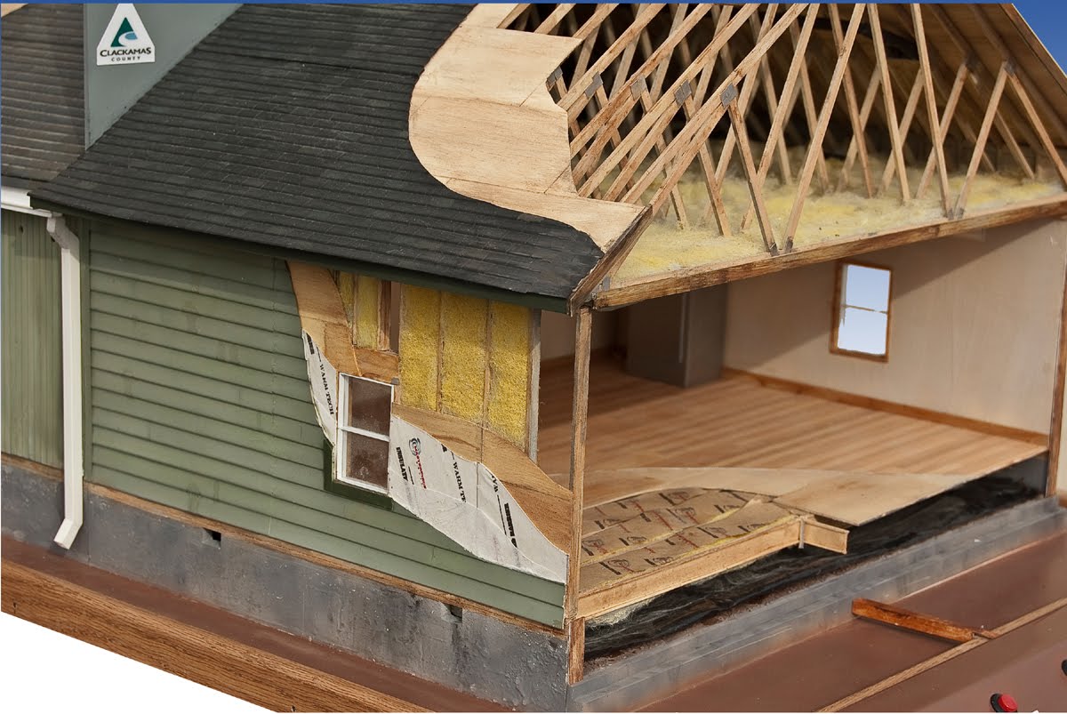 Sustainable house model Sustainable house model
