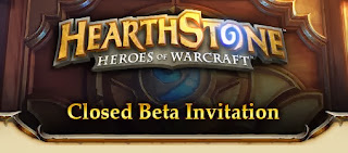 Hearthstone Closed Beta Invitation