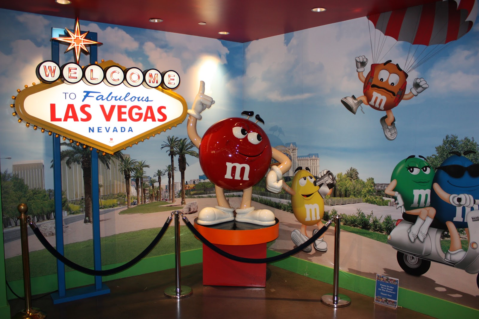 Keeping Your Head in (All) the Game(s) M&Ms in Las Vegas