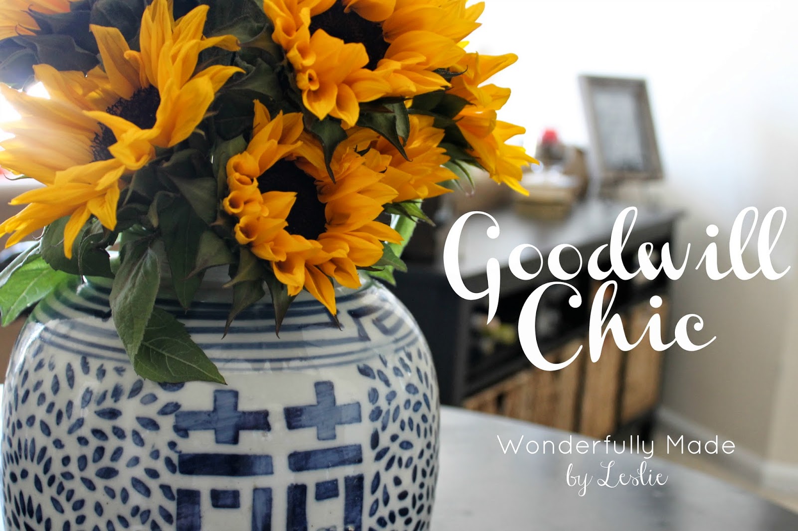 Wonderfully Made Goodwill Chic {my "new" vase}