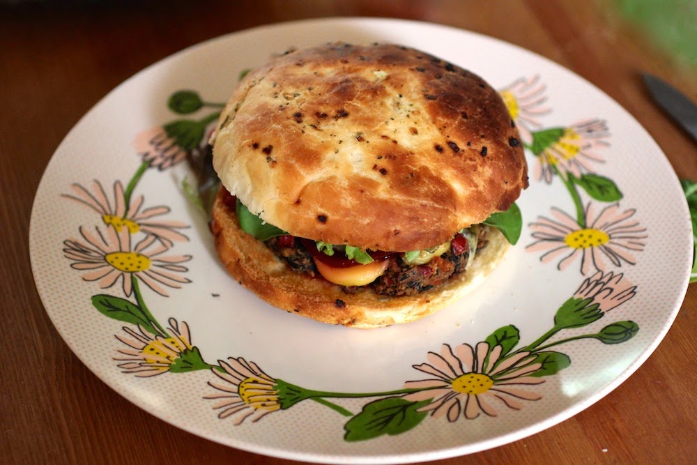 Green Gourmet Giraffe Watercourse Foods Tempeh Burger