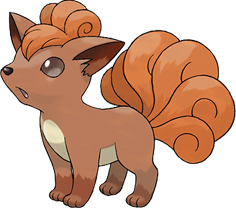 vulpix pokémon pintar e colorir
