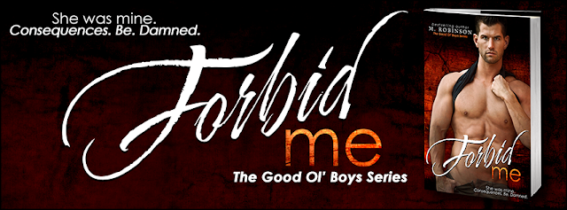 Cover Reveal: Forbid Me by M. Robinson
