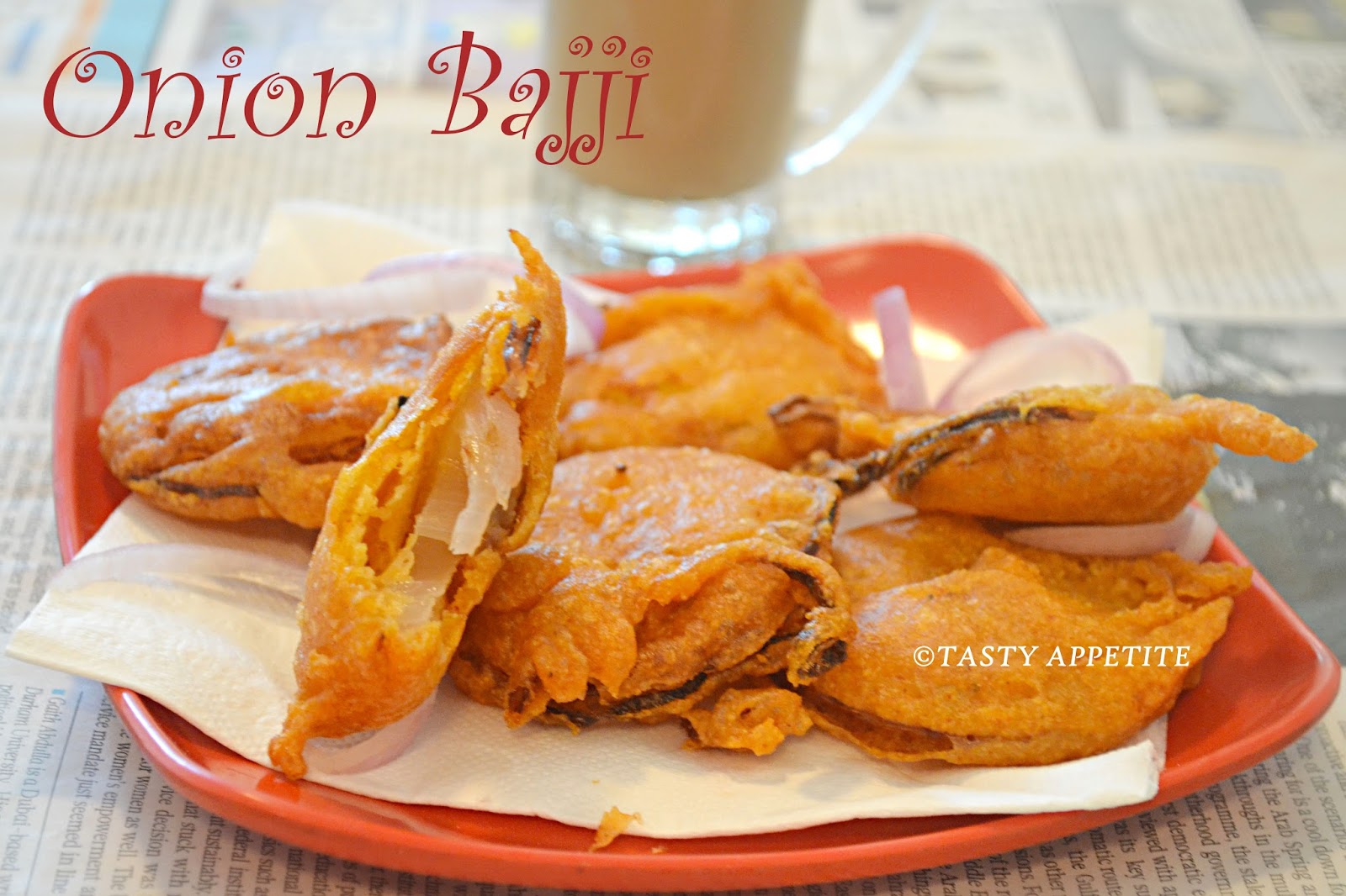 ONION BAJJI / VENGAYA BAJJI / EASY SNACKS RECIPES / ULLI BAJJI / STEP