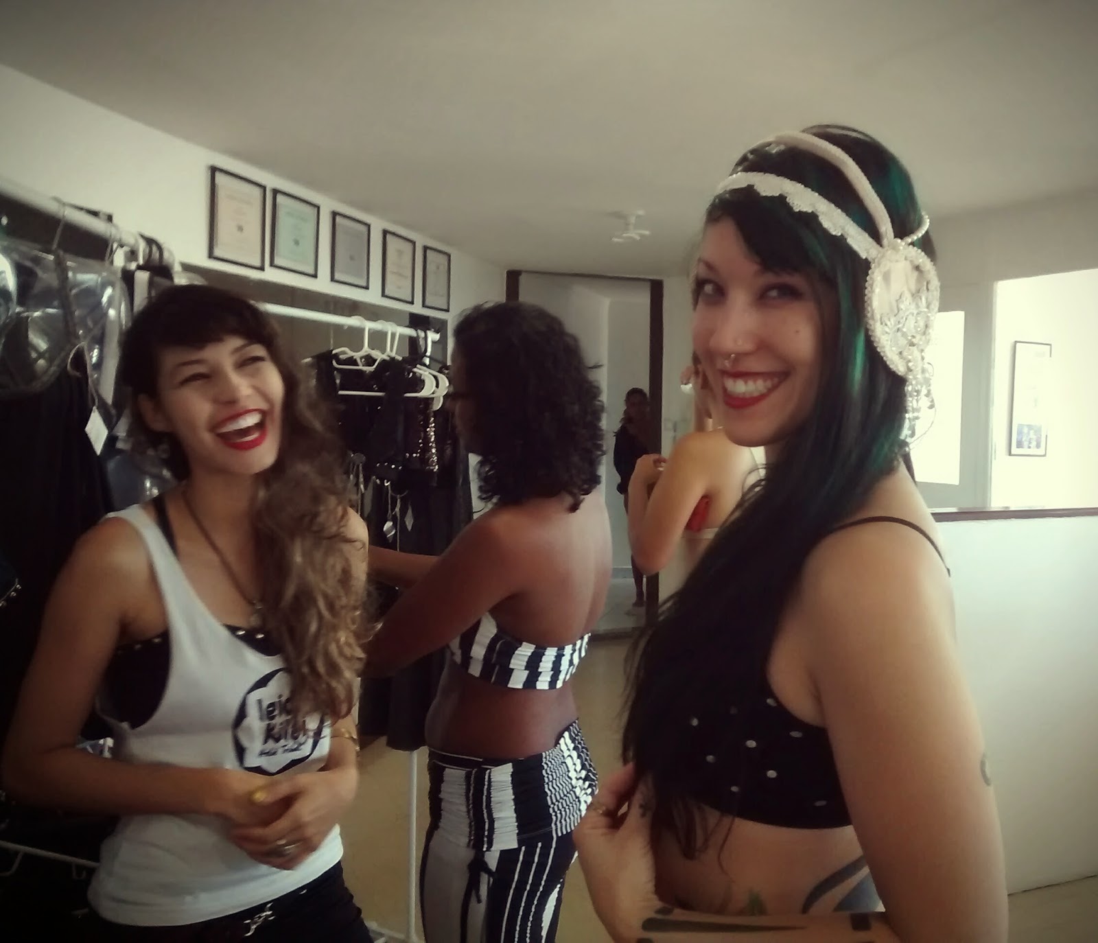 Leidi Kitai e Sharon Kihara