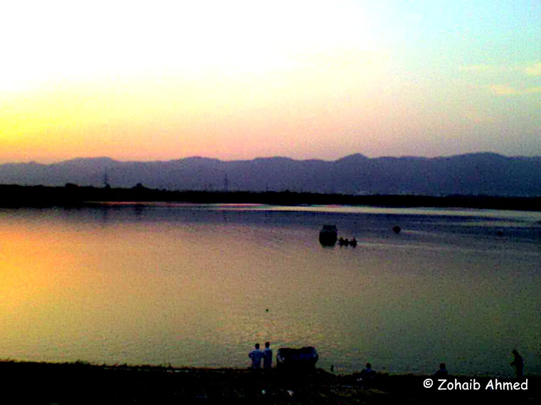 Sunset at Rawal Lake