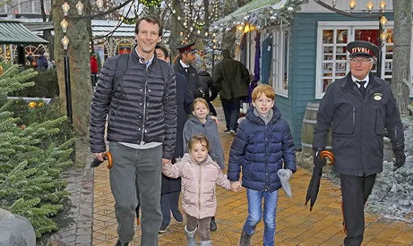 Prince Joachim of Denmark, Princess Marie, Prince Henrik and Princess Athena