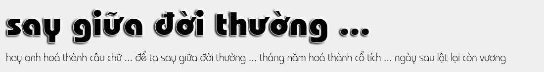 say giữa đời thường