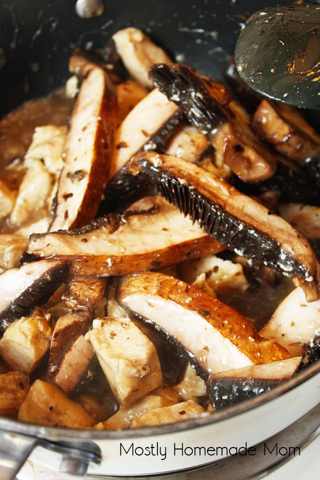 Portobello Mushroom & Chicken Skillet Mostly Homemade Mom
