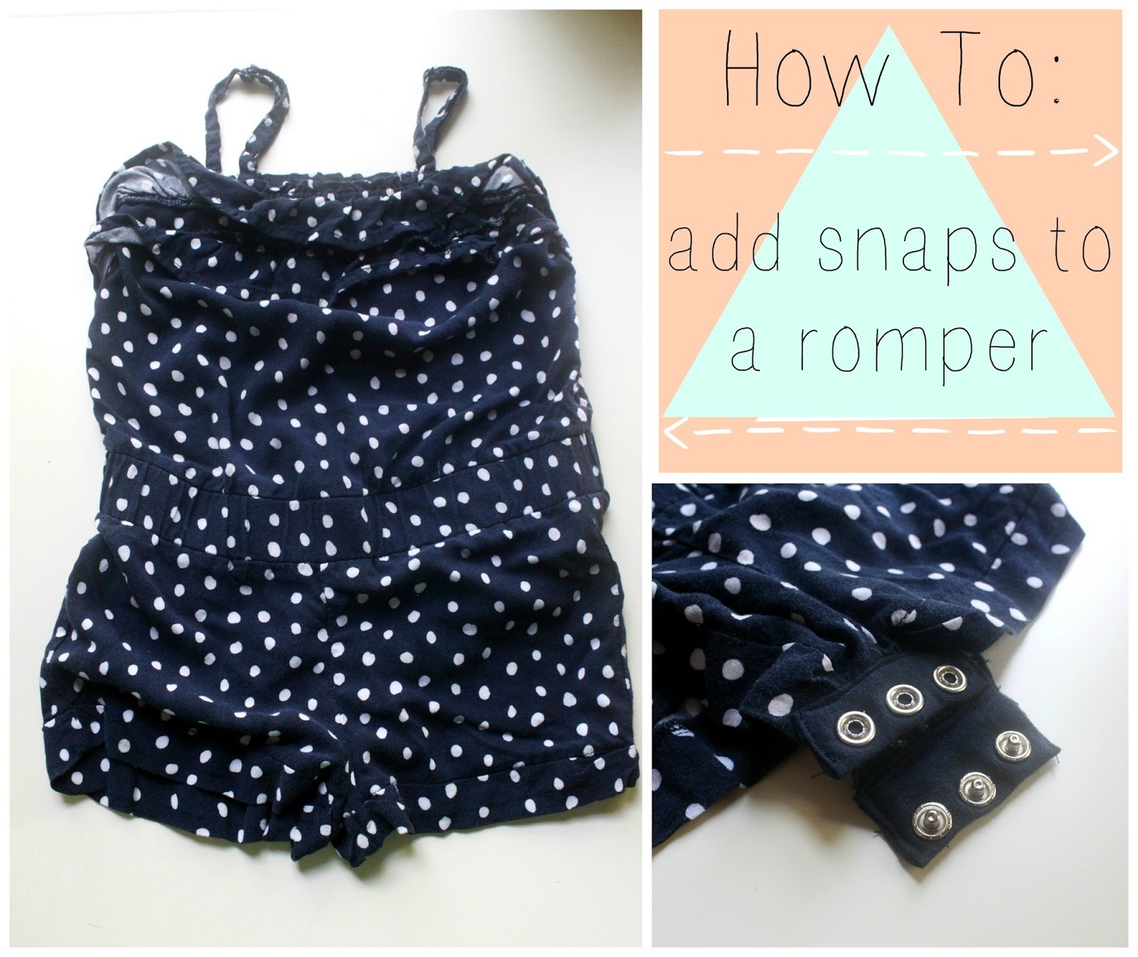 SEWING FOR BEGINNERS: How To Put On Snaps 