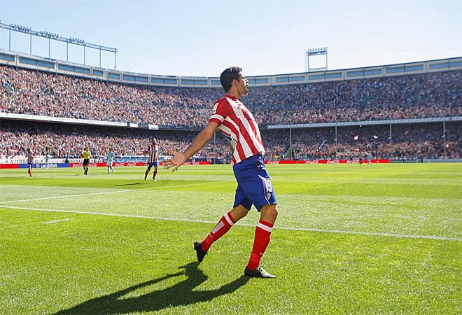 Diego Costa está que se sale. Ni él mismo se lo cree. Diego Costa está que se sale. Ni él mismo se lo cree.