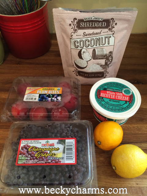 Melissa's Produce with Alex's Lemonade Stand {Sponsored} - Fresh Plum Bites with Lemon Honey Ricotta Cream by BeckyCharms 2014 Melissa's Produce with Alex's Lemonade Stand {Sponsored} - Fresh Plum Bites with Lemon Honey Ricotta Cream by BeckyCharms 2014