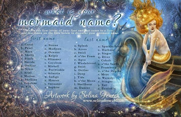 Wings N Scales: What is your mermaid name???