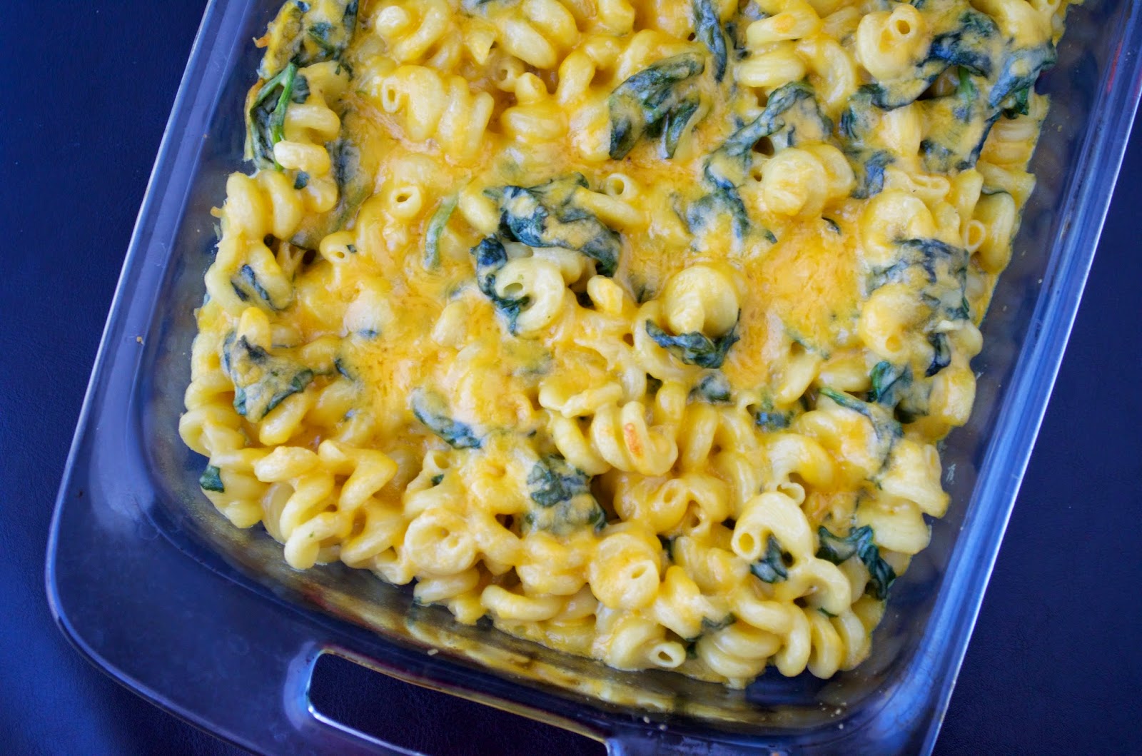 In a Nutshell... Spinach Macaroni & Cheese