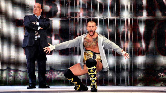 CM Punk à 8 jours du record de Cena! Punk+Heyman