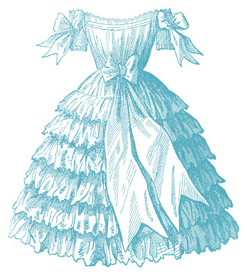 Victorian Fashion - Children's Party Dresses - Godey's Ladies