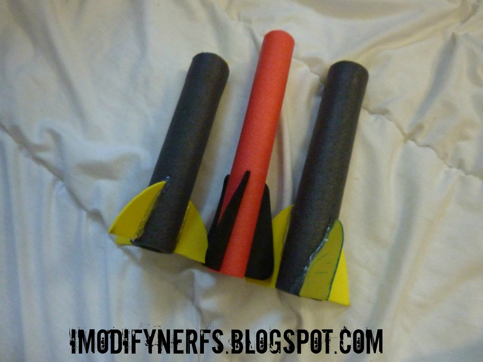 iModifyNerfs Homemade Nerf Rockets!