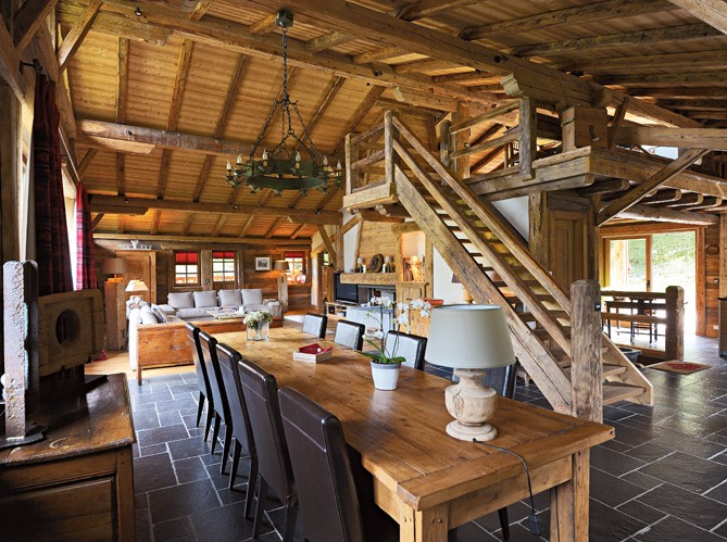 ESTILO RUSTICO: CABANA RUSTICAS SABOYANA