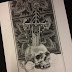 Vampire skull drawing