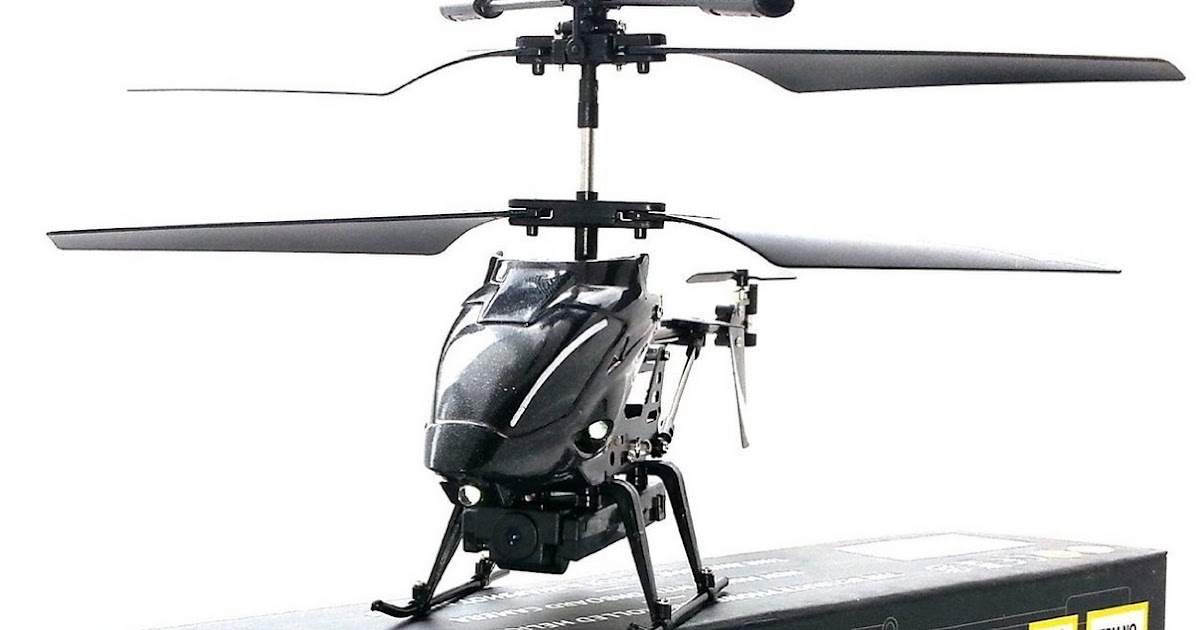 Remote controlled helicopter with camera