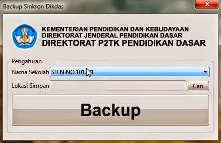 Aplikasi BSD (Backup Sinkron Dapodik) Versi Terbaru