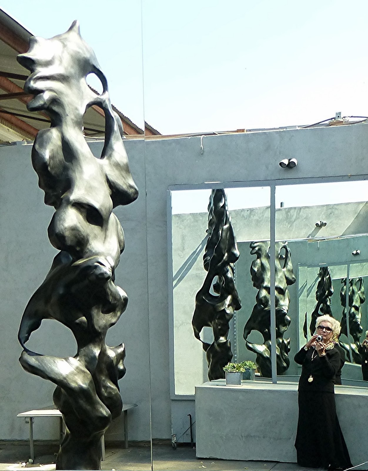 SPANGLER CUMMINGS... Herb Alpert's Sculpture