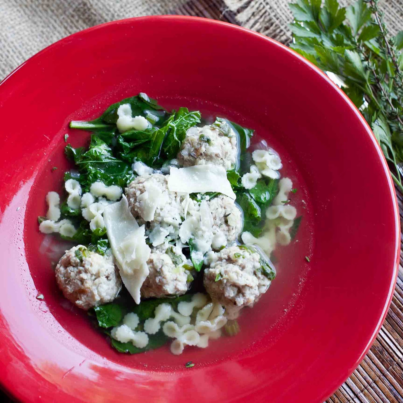 FOODjimoto Italian Wedding Soup