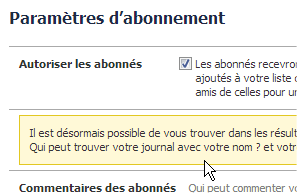 capture d'écran Facebook