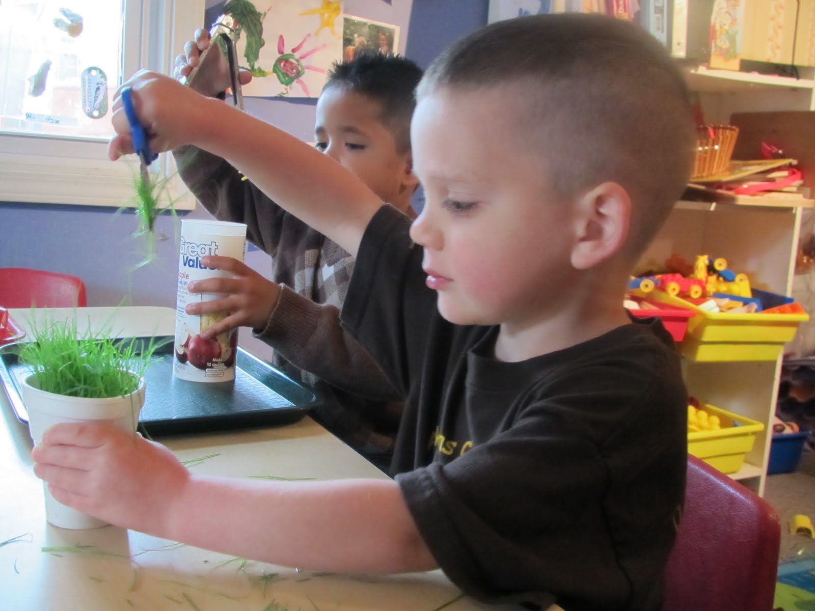Once upon a day in preschool Jelly Beans and Hair Cuts
