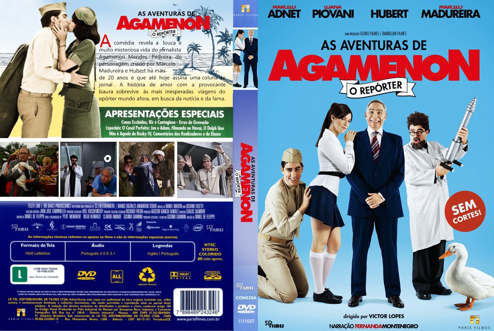 Baixar Filme As Aventuras de Agamenon, O Repórter