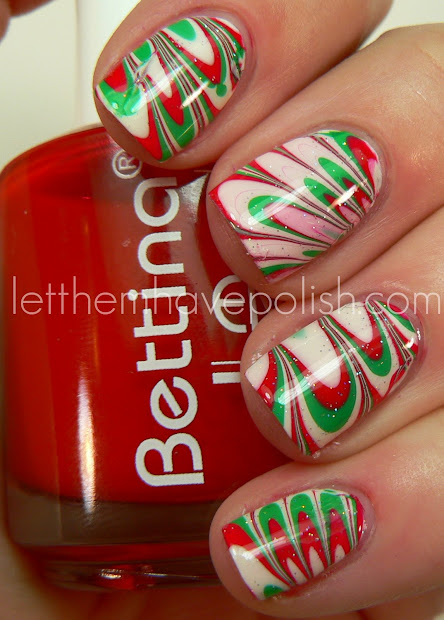 merry christmas holiday watermarble