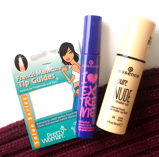 Essence I love extreme volume mascara waterproof, pure nude makeup in 20 pure sand