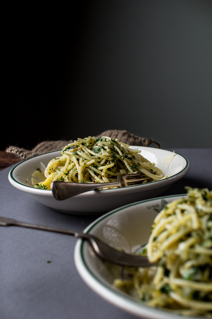 A Simple Olive Oil and Parsley Pasta The Flourishing Foodie Bloglovin’
