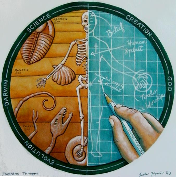 evolutionism vs creationism