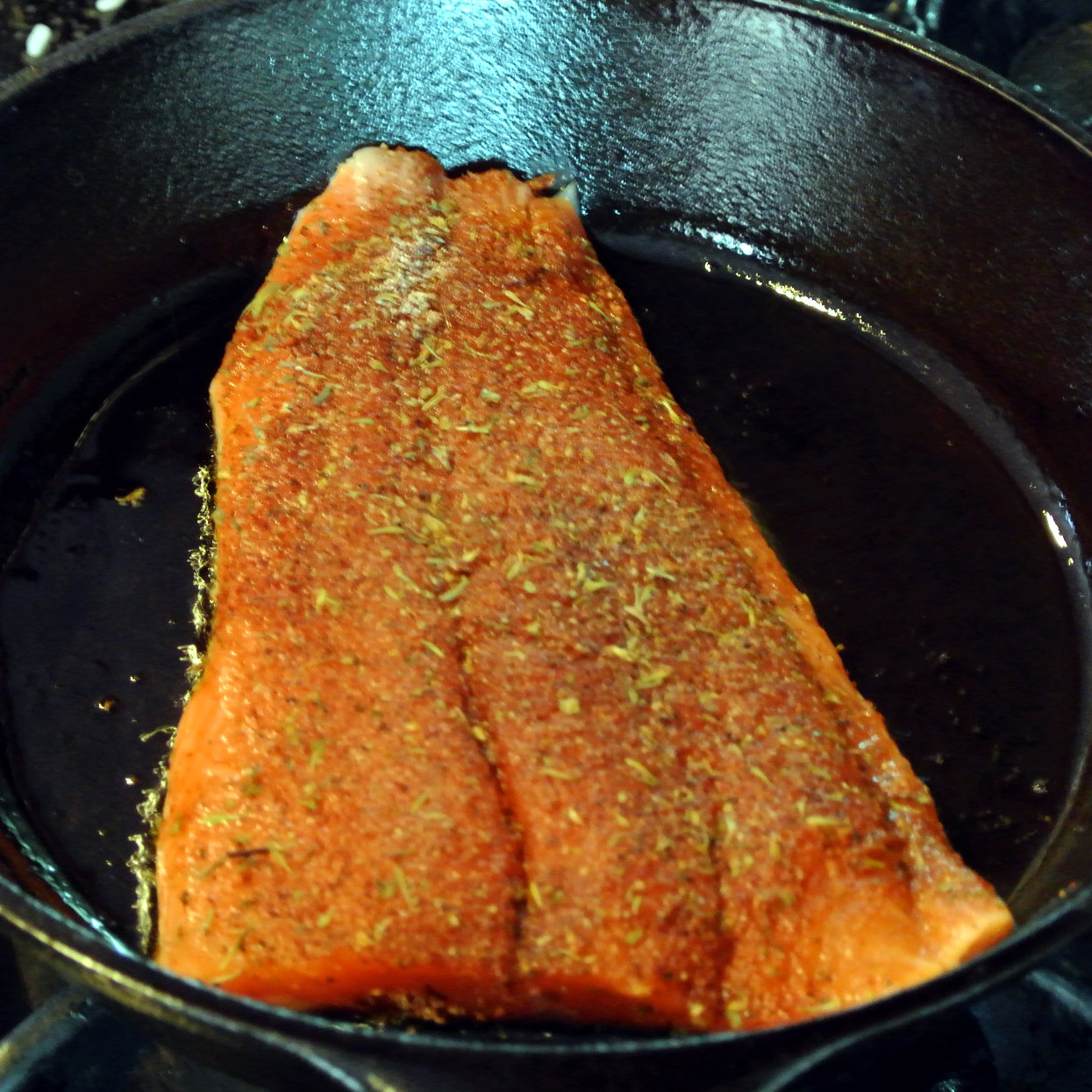 Mom, What's For Dinner?: Blackened Salmon