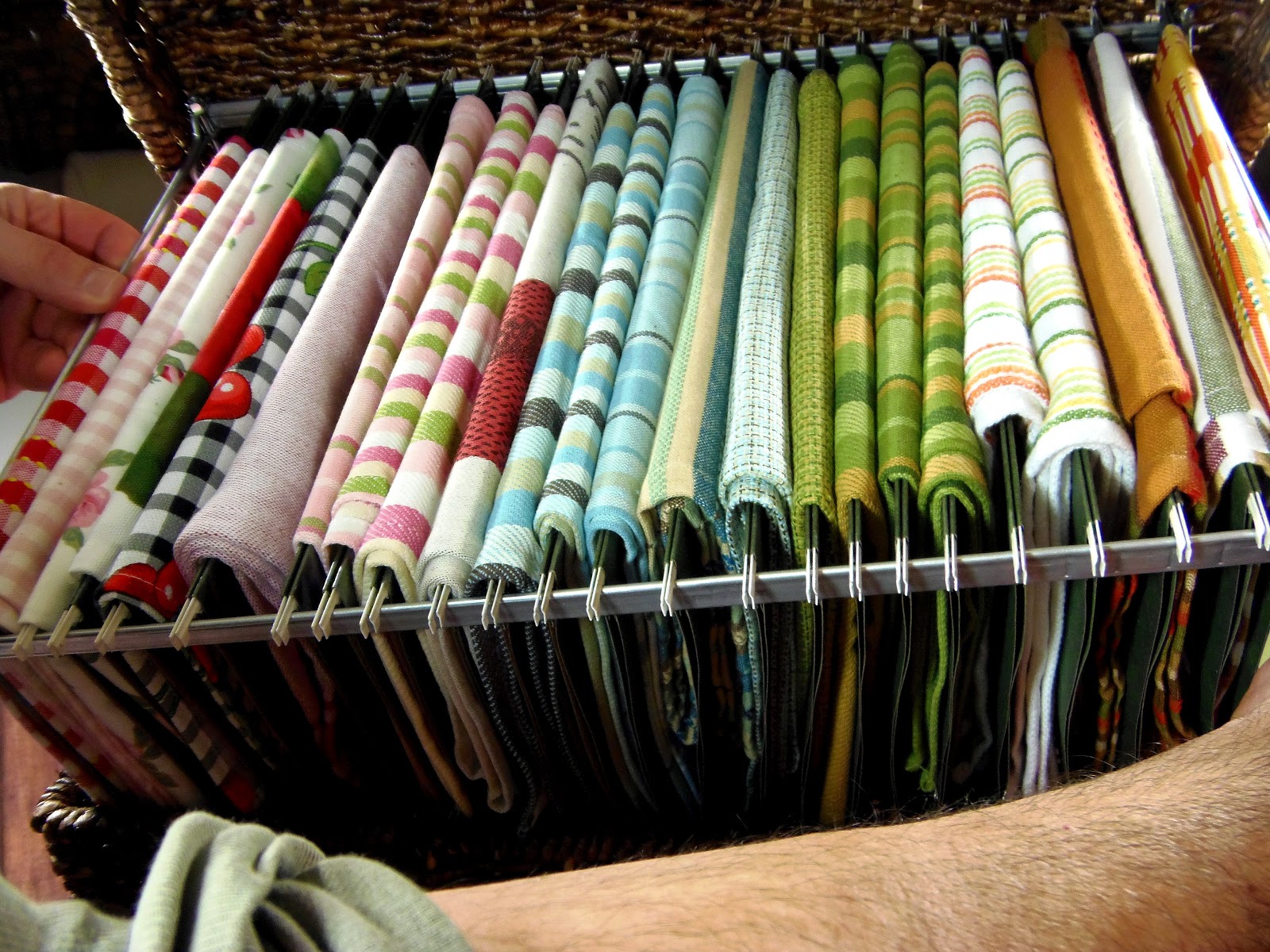Kudos Kitchen By Renee Napkin and Fabric Storage Solution