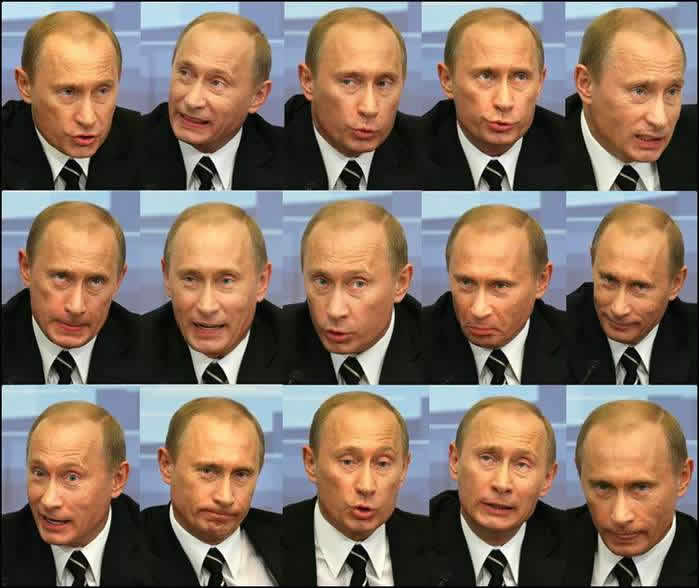 putin smile