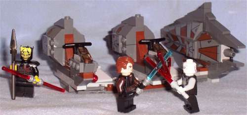 Australian Star Wars LEGO 7957 Sith Nightspeeder Review