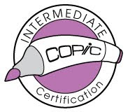 Completed Copic Intermediate Certification!