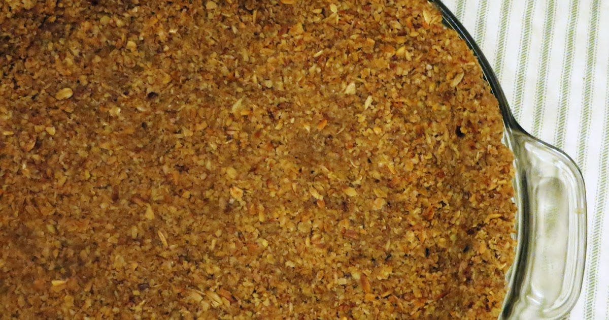 maisonraye Walnut Oat Pie Crust Recipe (GlutenFree!)